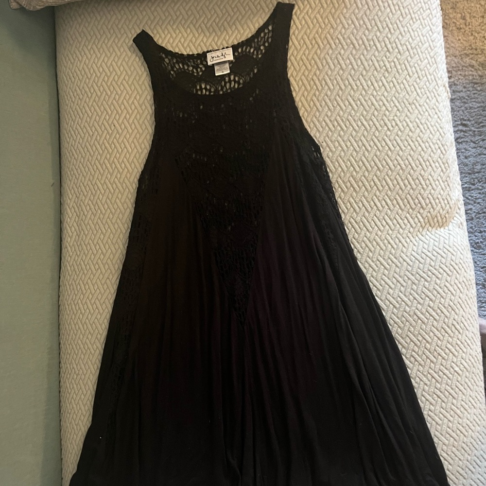 Black flowy dress/coverup